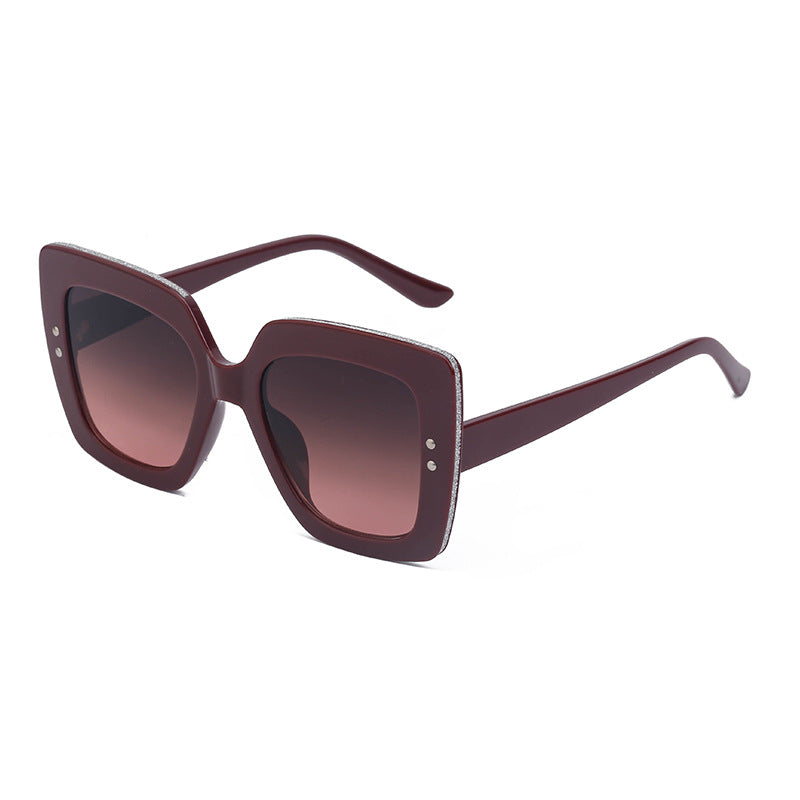 Wholesale Fashion Large Frame PC Sunglasses